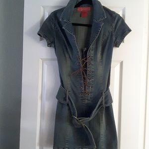 Hot Kiss Jean dress